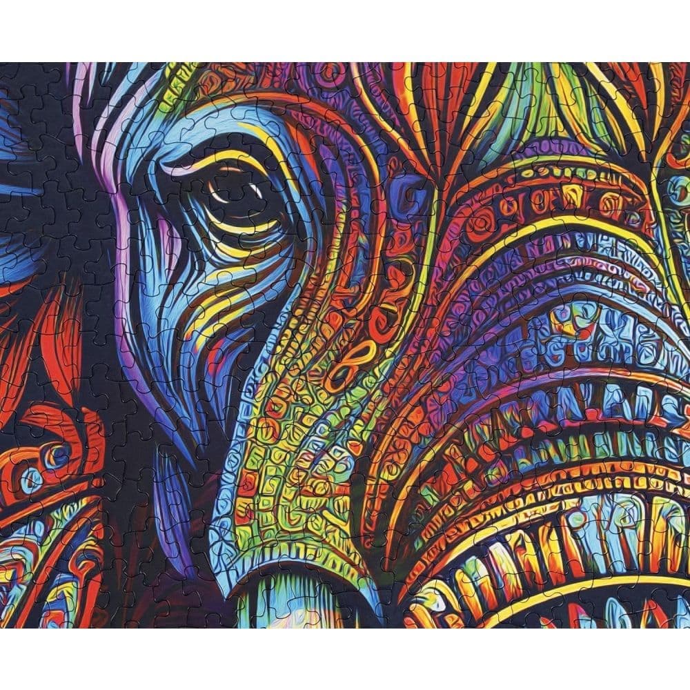 Elephant Mandala 1000 Piece Puzzle Fourth Alternate Image