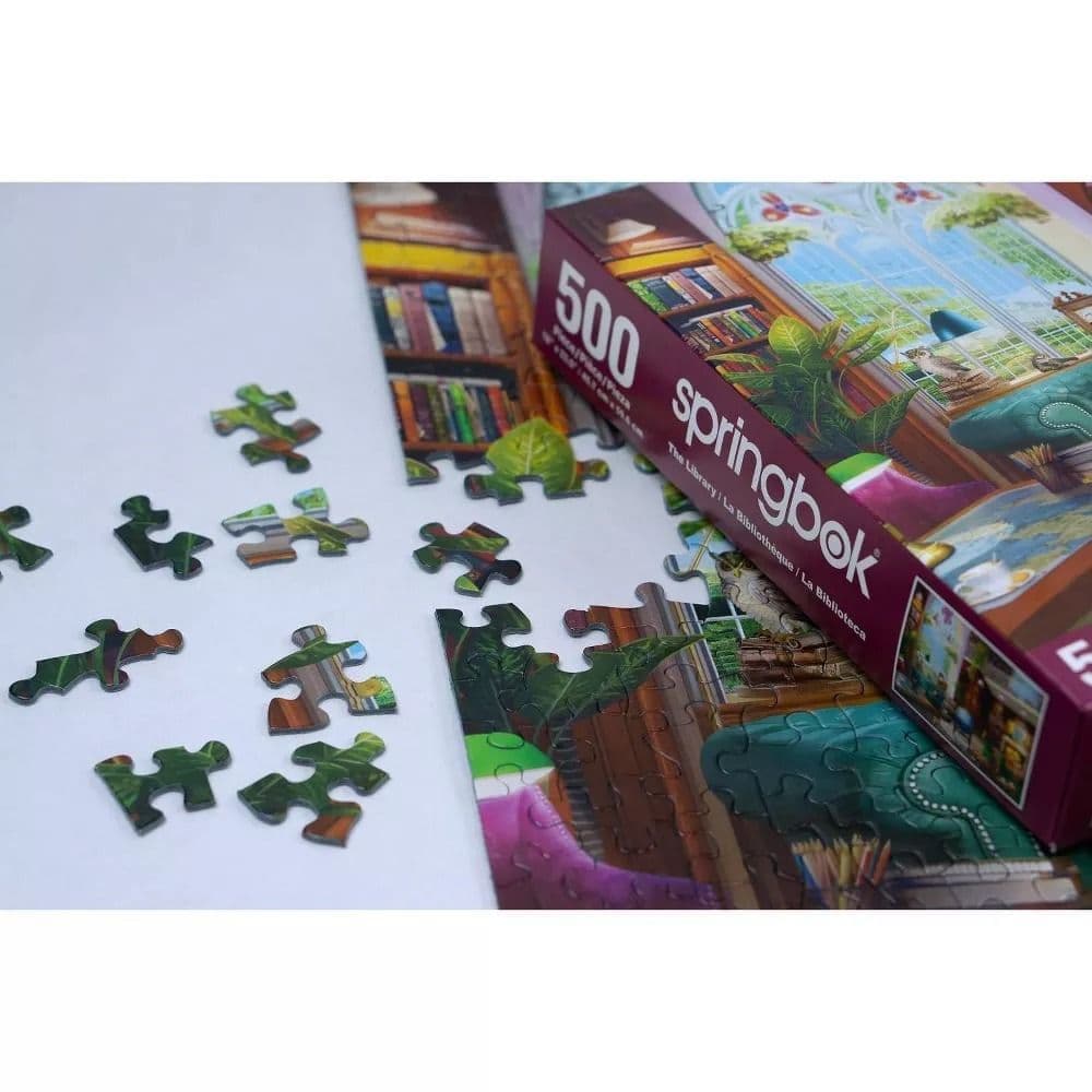 Library 500 Piece Puzzle Second  Alternate Image