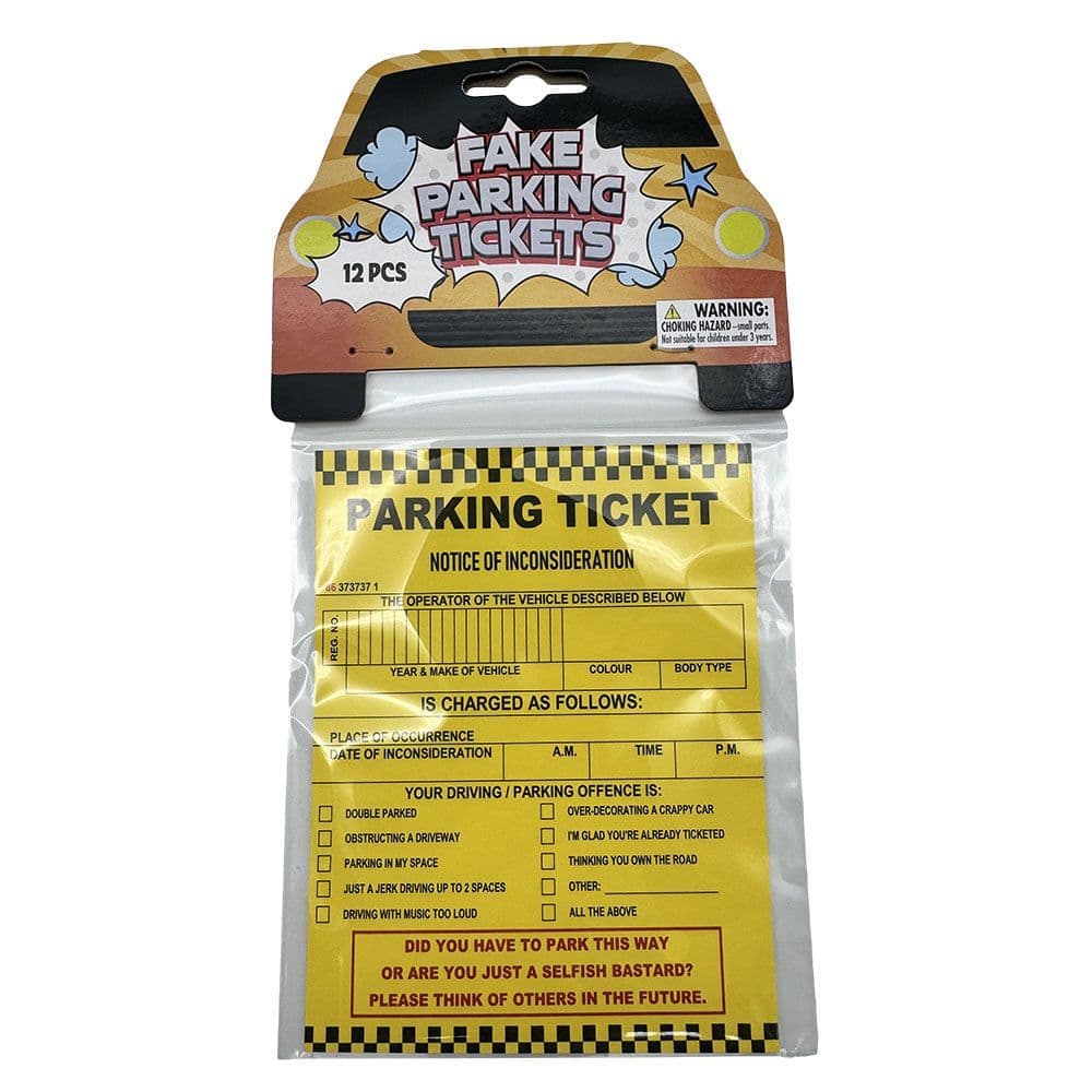 Fake Parking Tickets Main Image