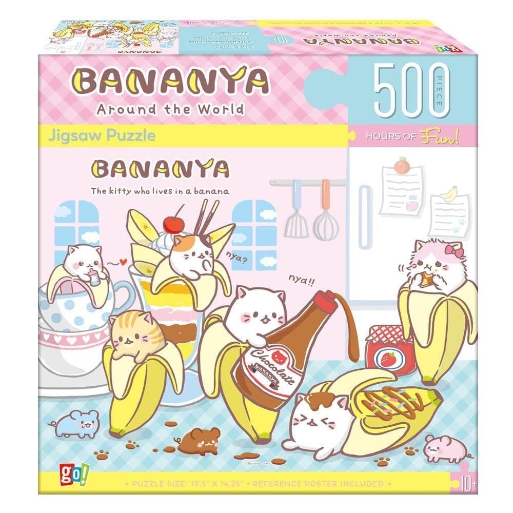 Bananya Sundae 500 Piece Puzzle Main Product Image
