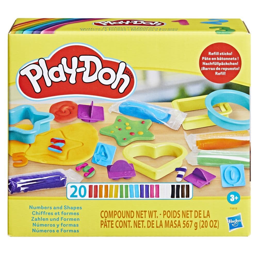 Playdoh Numbers &amp; Shapes Main Product Image