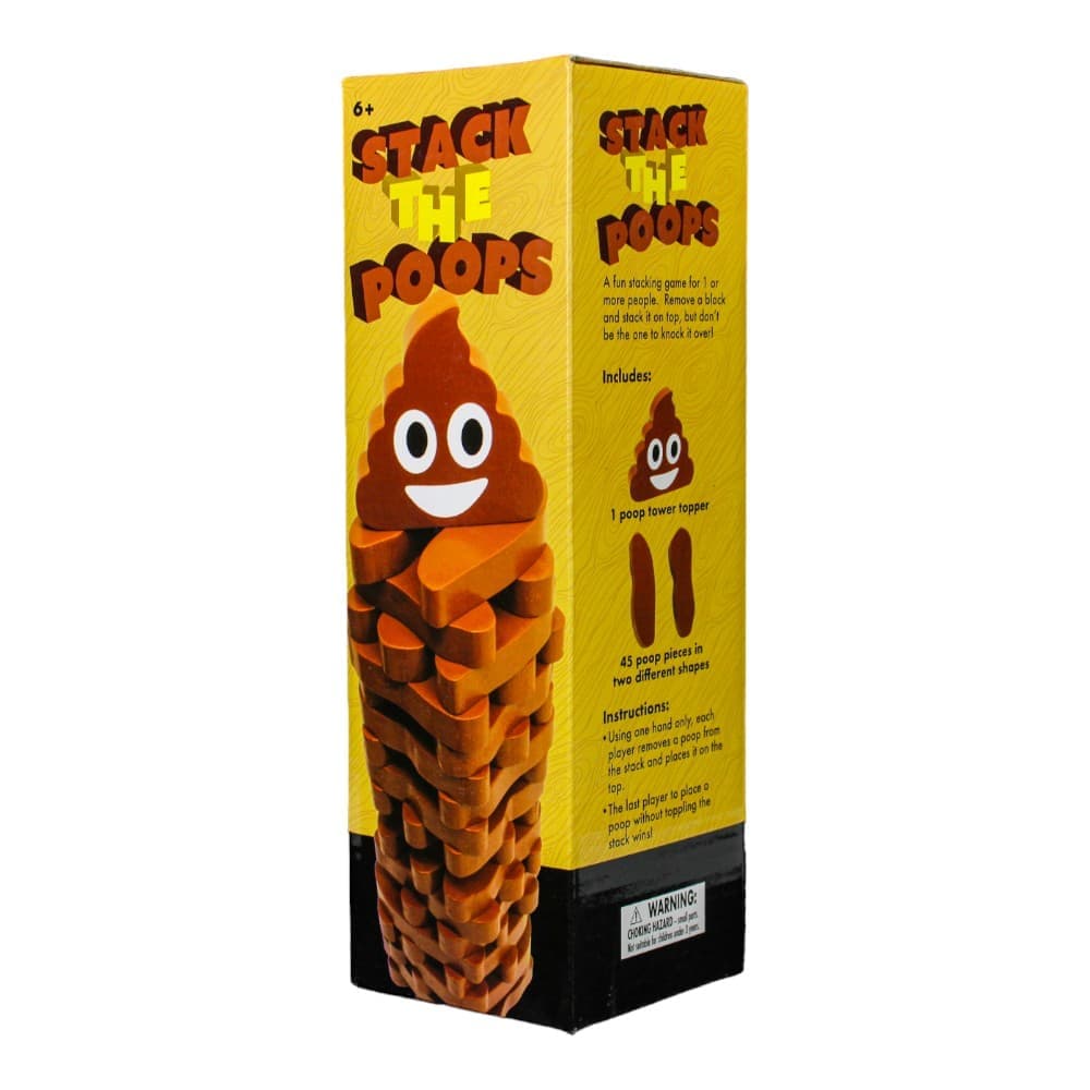 Stack the Poops Wooden Game Seventh  Alternate Image