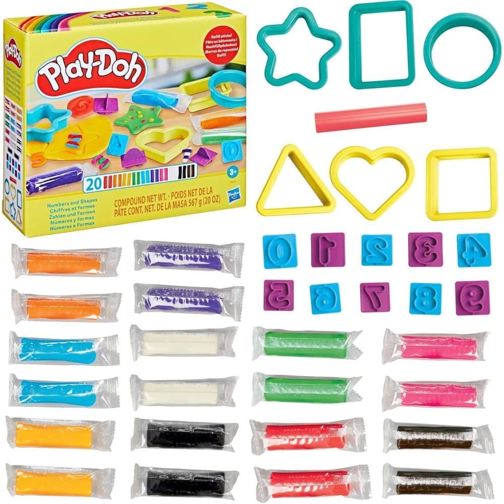 Playdoh Numbers &amp; Shapes First Alternate Image