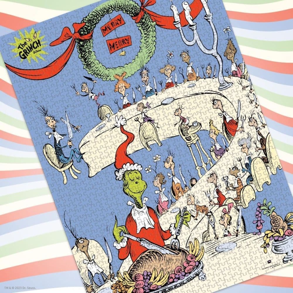 Grinch Feast 1000 Piece Puzzle Third Alternate Image