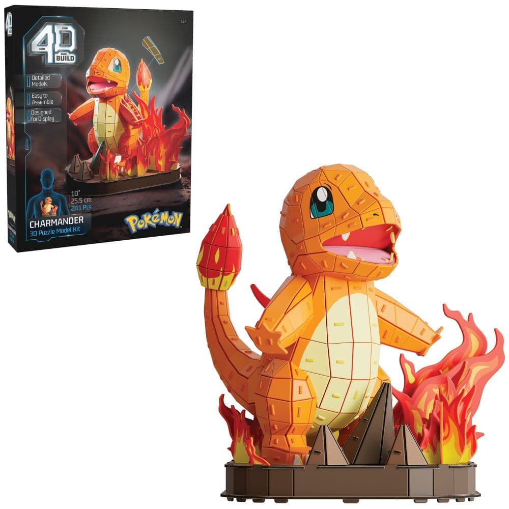 4D Pokemon Charmander 3D Puzzle Main Product Image