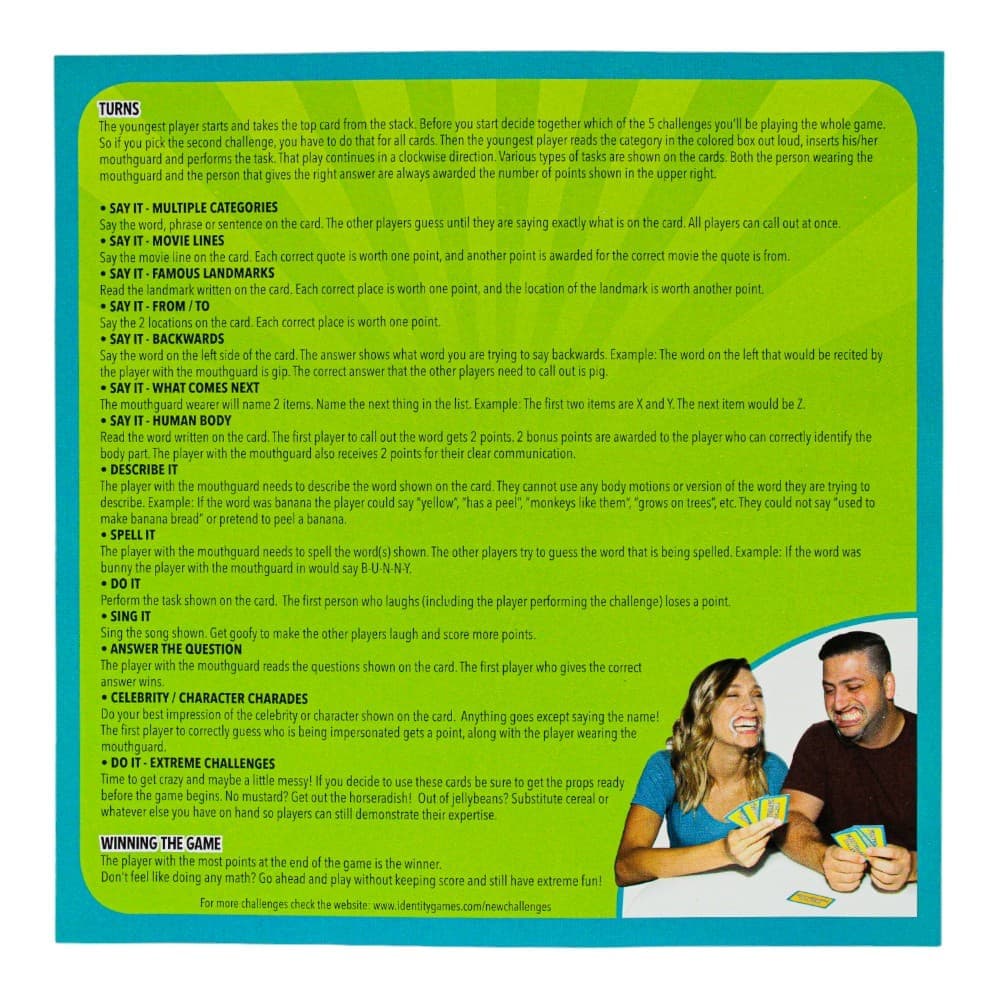 Extreme Mouthguard Challenge Game Fifth Alternate Image width="1000" height="1000"