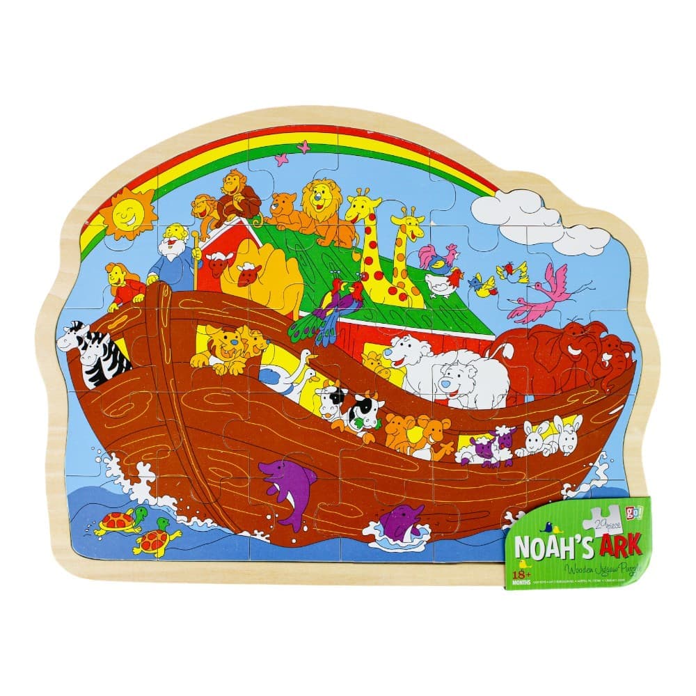 Wooden Noahs Ark 30 Piece Puzzle Main Product Image width="1000" height="1000"
