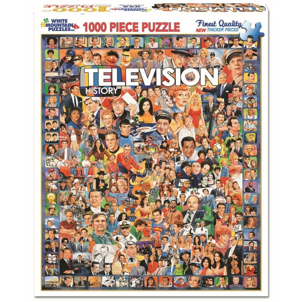 Television 1000 Piece Puzzle Main Product Image width="1000" height="1000"