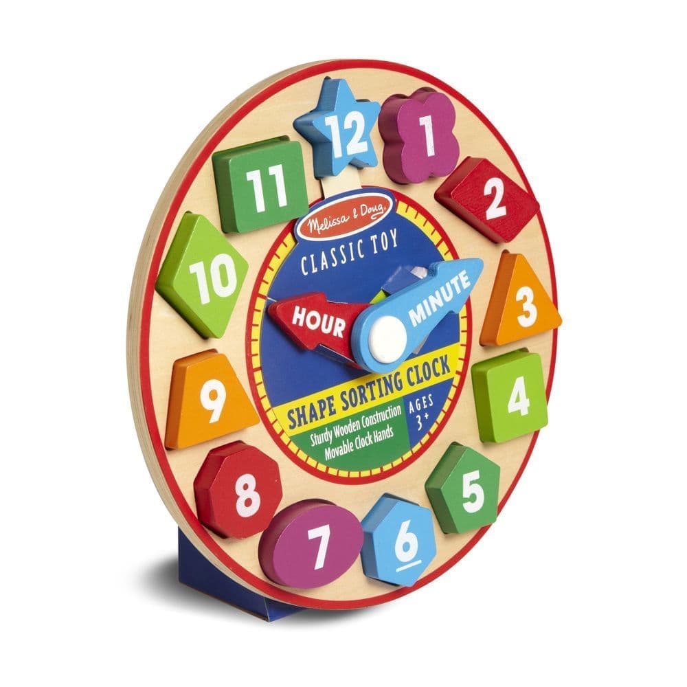 Shape Sorting Clock 2nd Product Detail Image width="1000" height="1000"