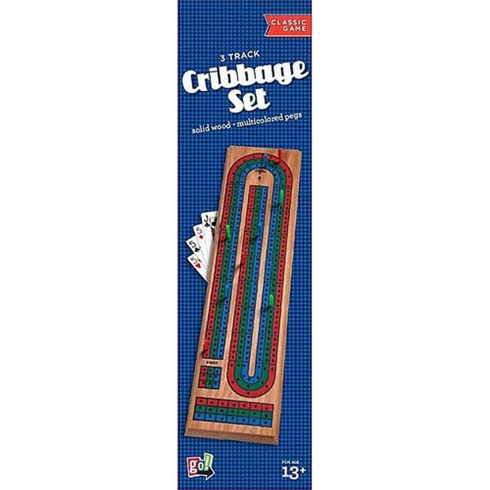Cribbage 3 Track Game Set Main Product Image width="1000" height="1000"