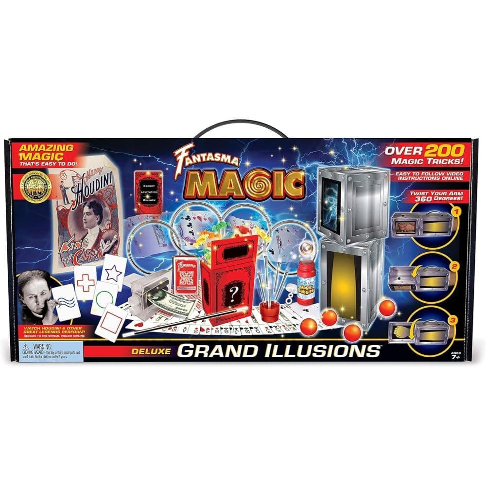 Magic Deluxe Grand Illusions Magic Set 200 Tricks Main Image