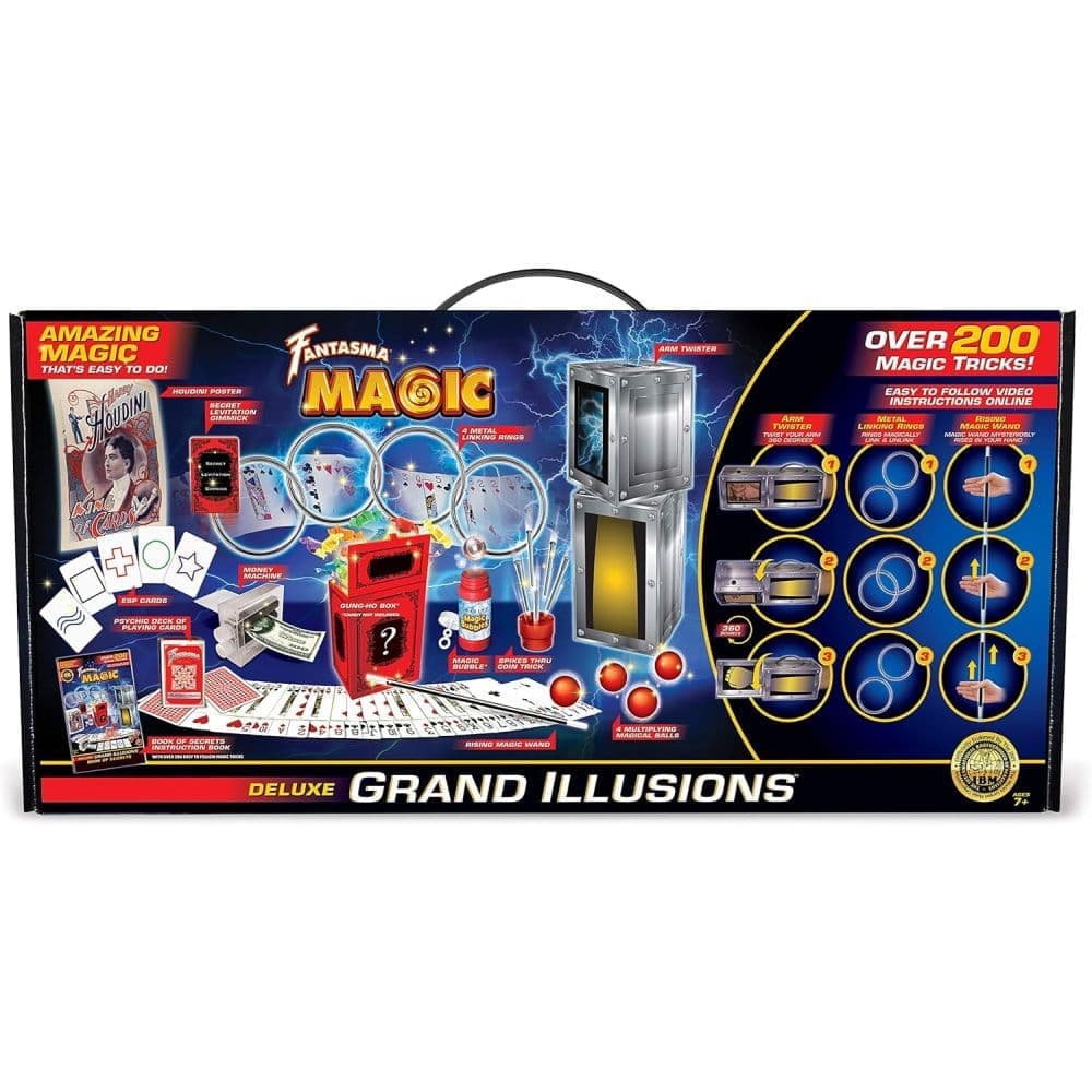Magic Deluxe Grand Illusions Magic Set 200 Tricks First Alternate Image