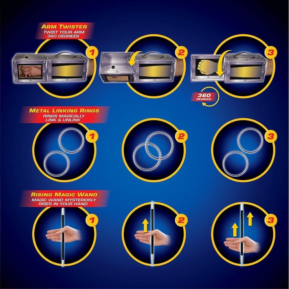 Magic Deluxe Grand Illusions Magic Set 200 Tricks Third Alternate Image