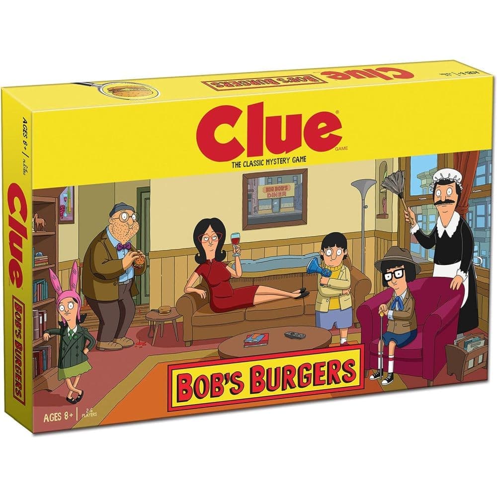 Bobs Burgers Clue Board Game Main Image