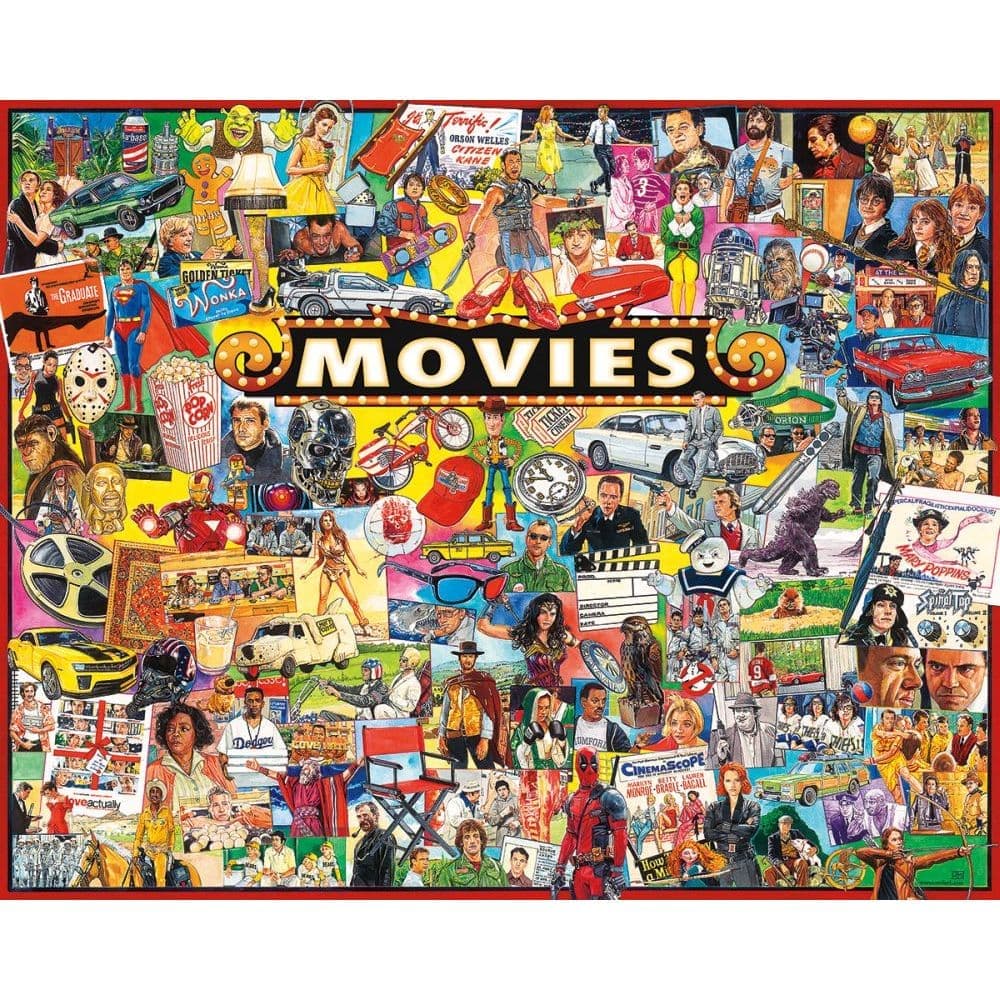 Movies 1000pc Puzzle Main Product Image width="1000" height="1000"