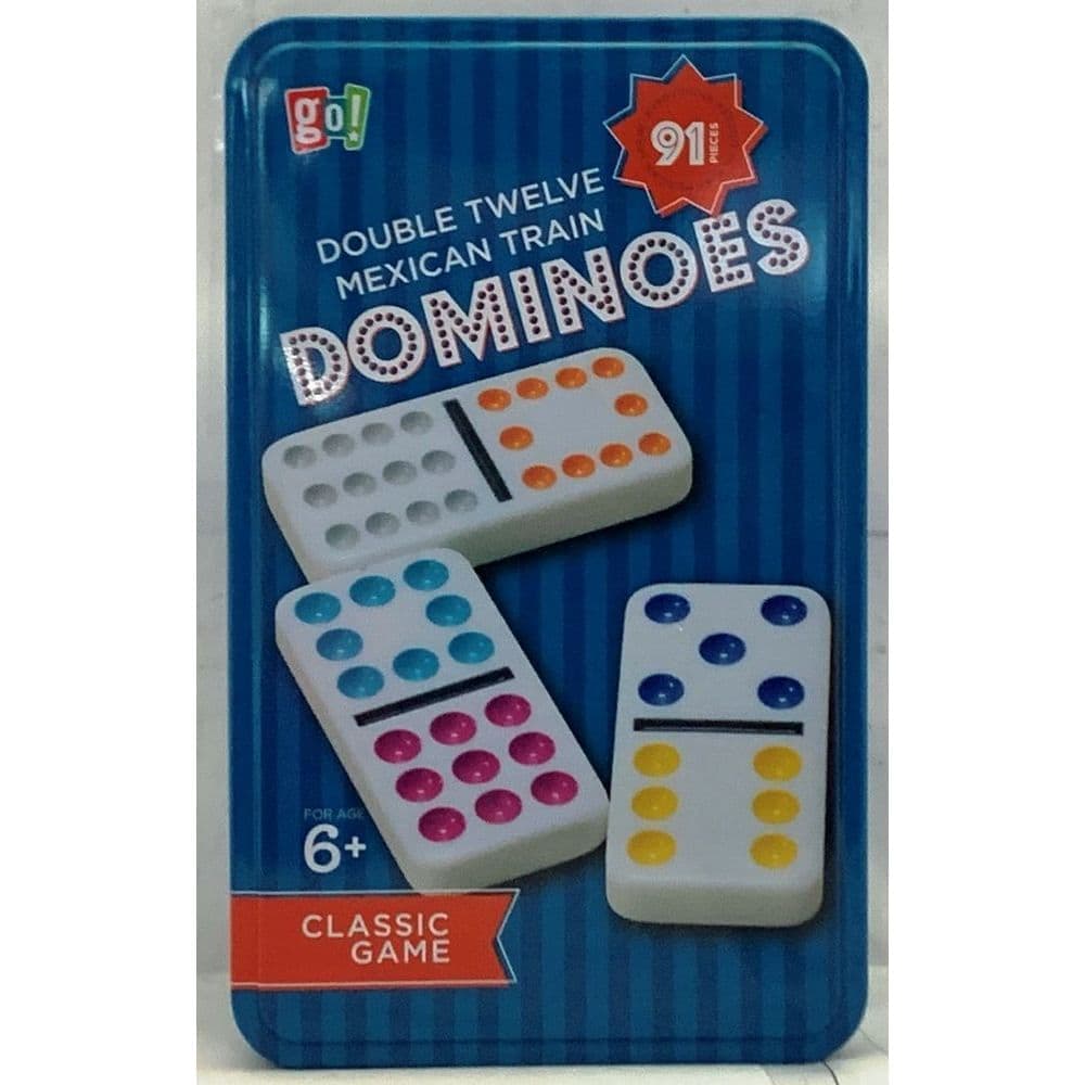 Double 12 Mexican Train Dominoes Main Image