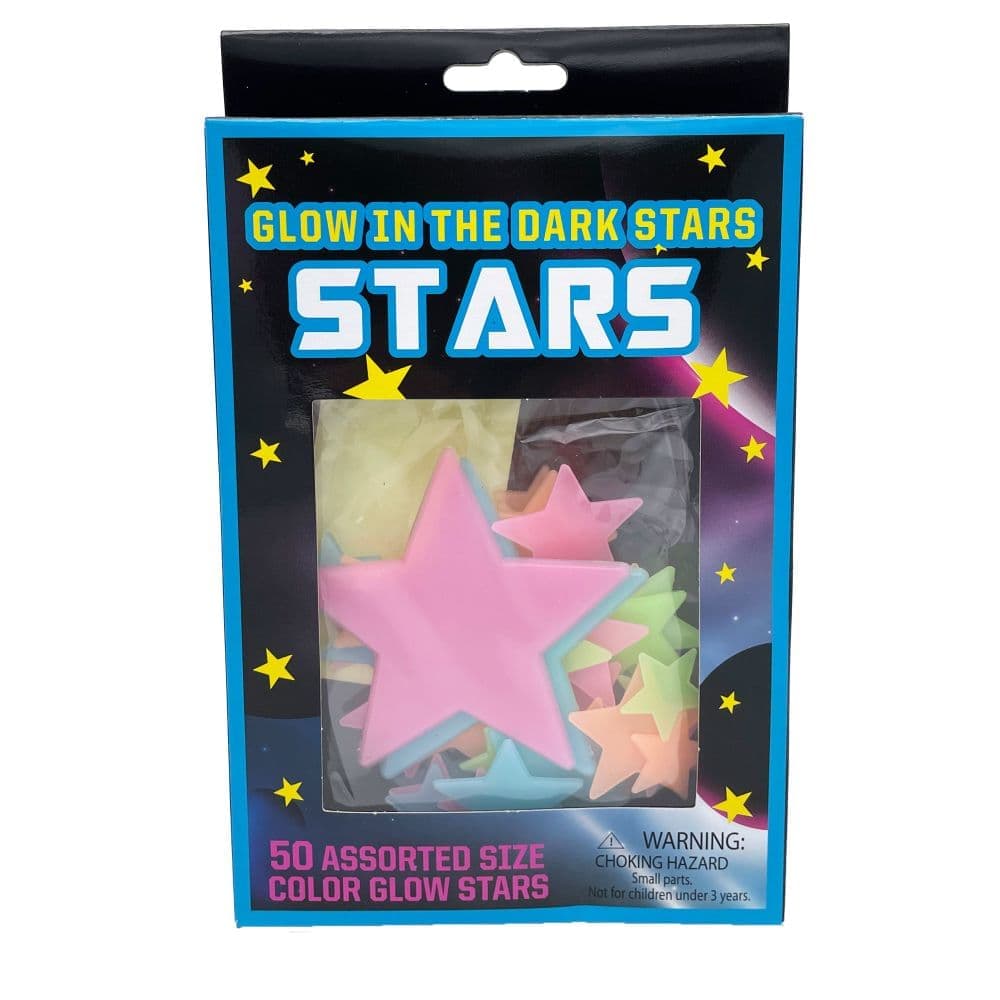 Glow in the Dark Assorted Stars Main Image