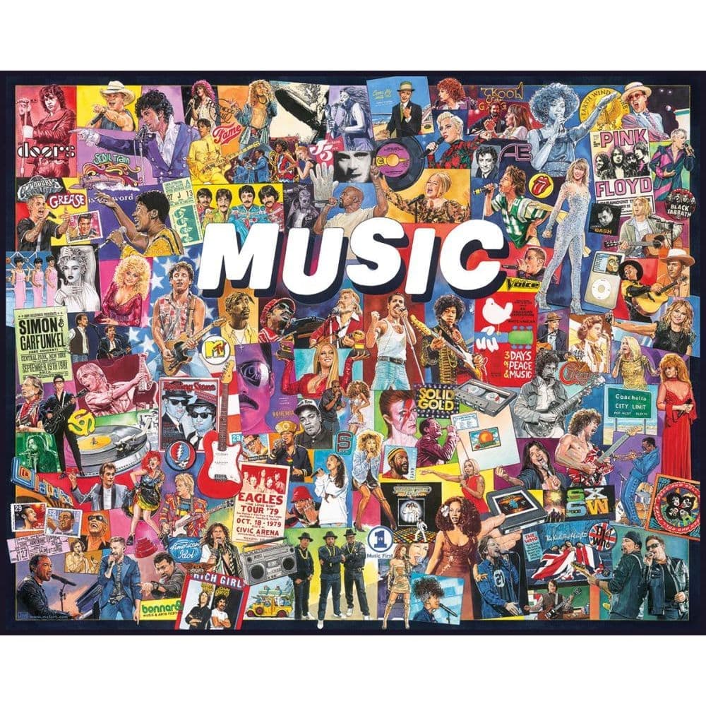 Music 1000 Piece Puzzle Main Product Image width="1000" height="1000"
