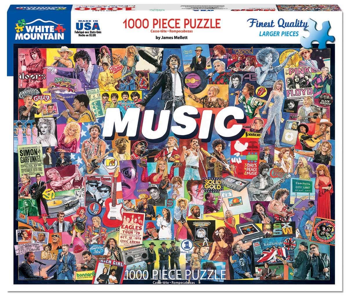 Music 1000 Piece Puzzle Image of Box width="1000" height="1000"