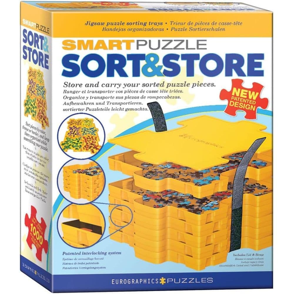 Smart Puzzle Sort and Store Tray Set Main Image
