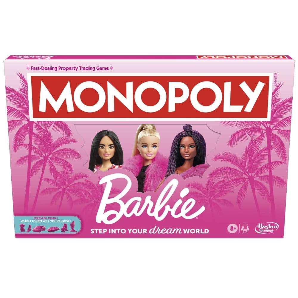 Monopoly Barbie Board Game Main Image