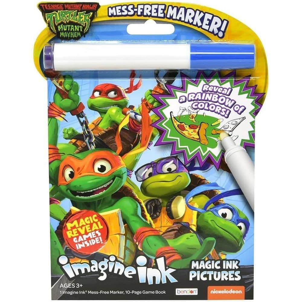 Teenage Mutant Ninja Turtles Imagine Ink Mess Free Markers Main Image