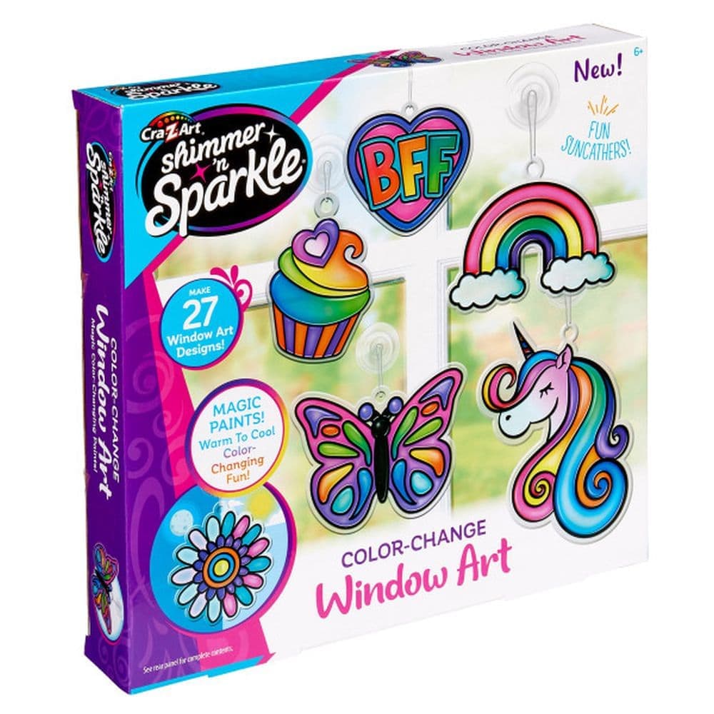 Shimmer �n Sparkle Color Change Window Art Main Image