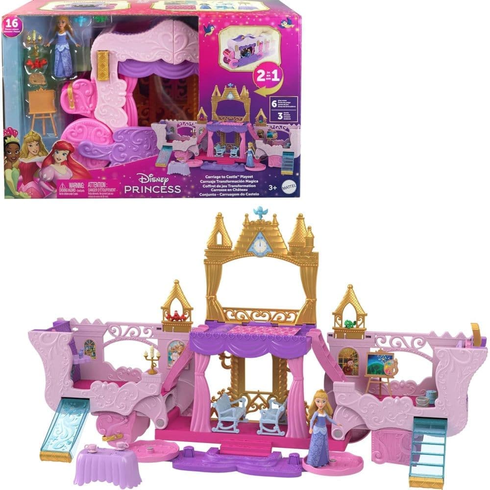 Disney Princess Carriage Castle Playset Main Image