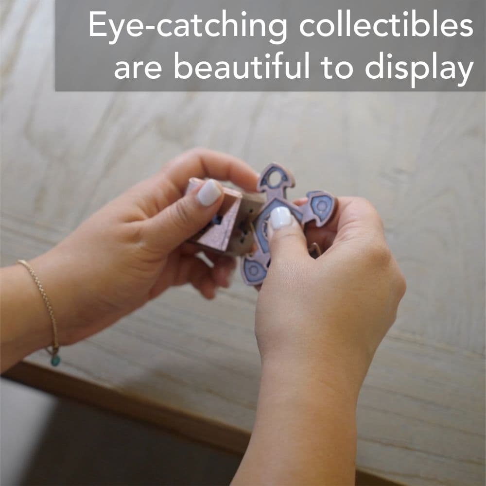 Ripple Hanayama Cast Metal Brain Teaser Fourth Alternate Image