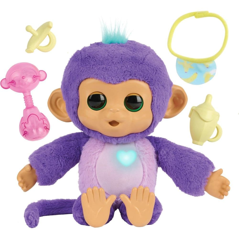 Fingerlings Care n' Cuddles Monkey Second Alternate Image