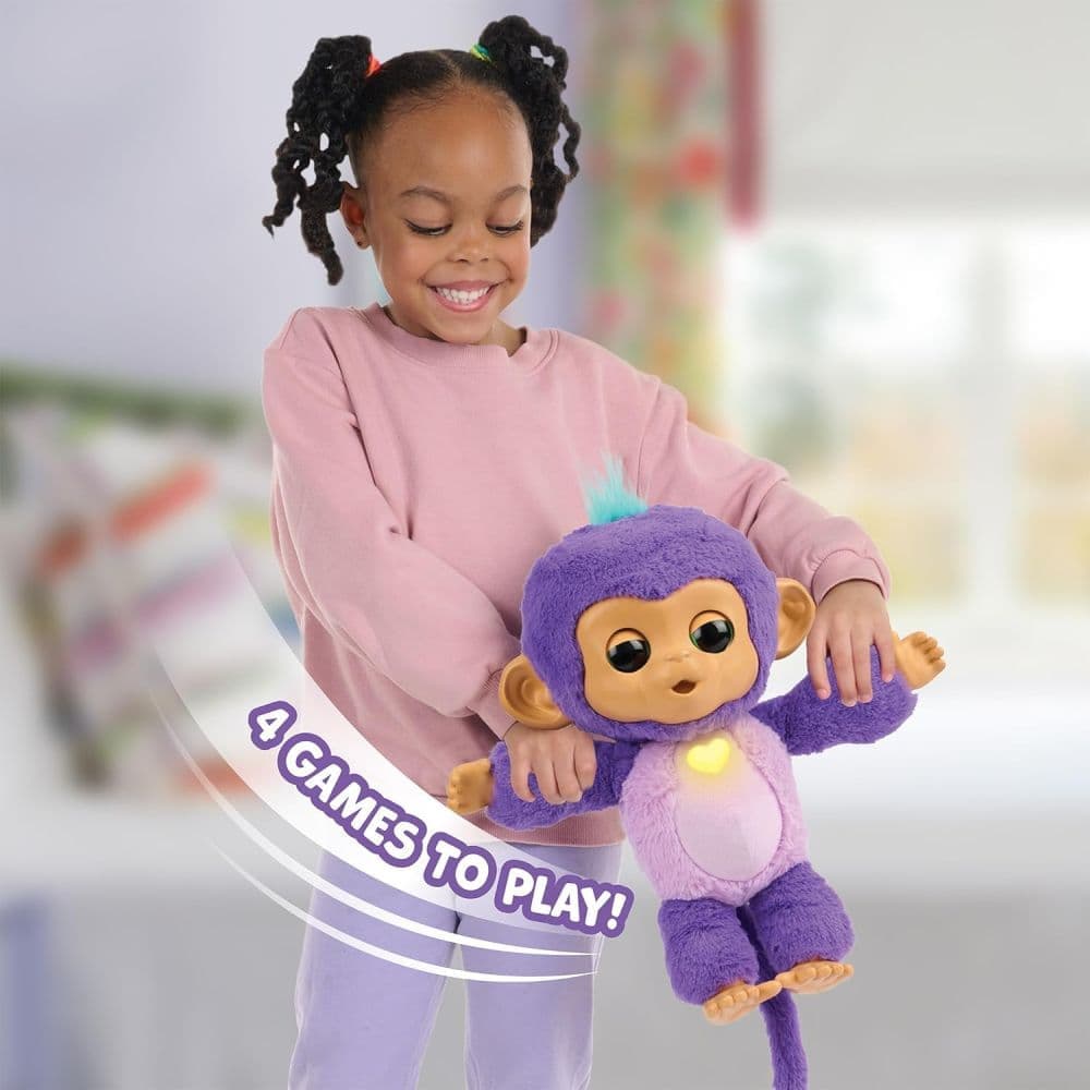 Fingerlings Care n' Cuddles Monkey Fifth Alternate Image