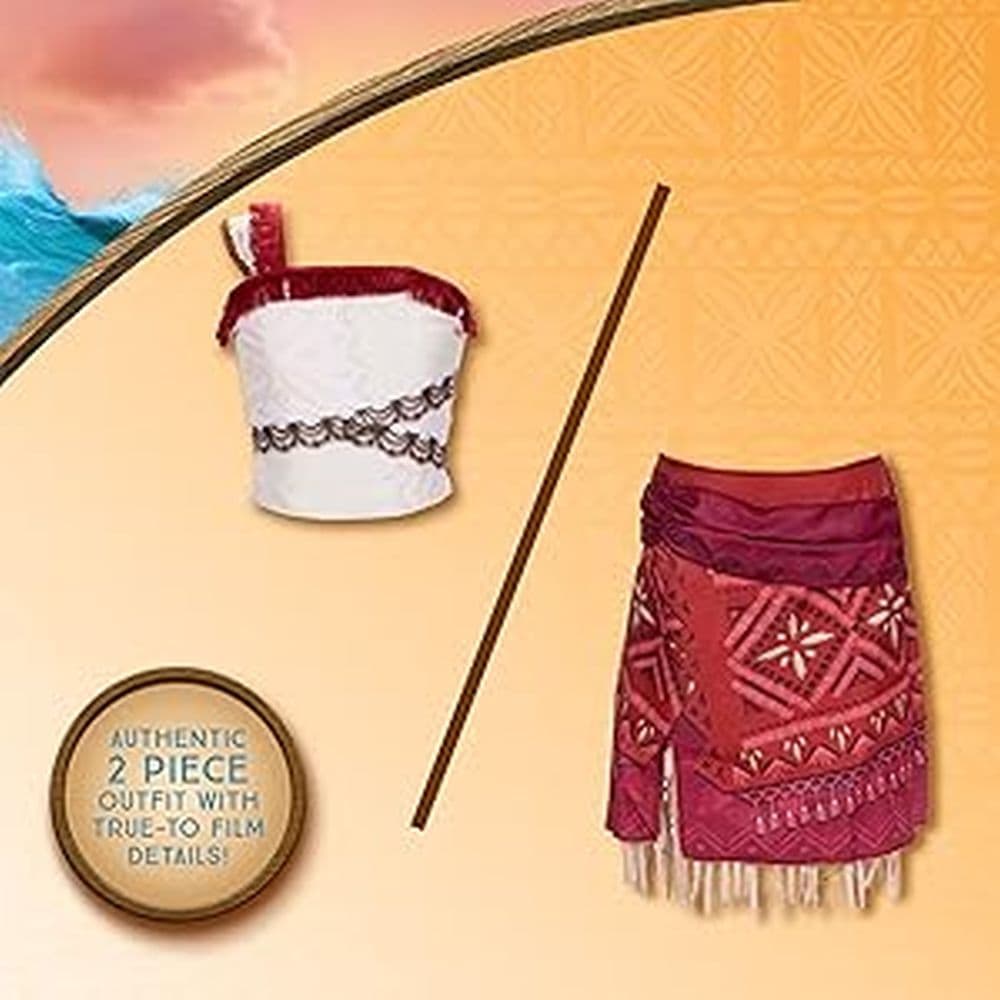 Disney Moana Dress Costume Sixth Alternate Image