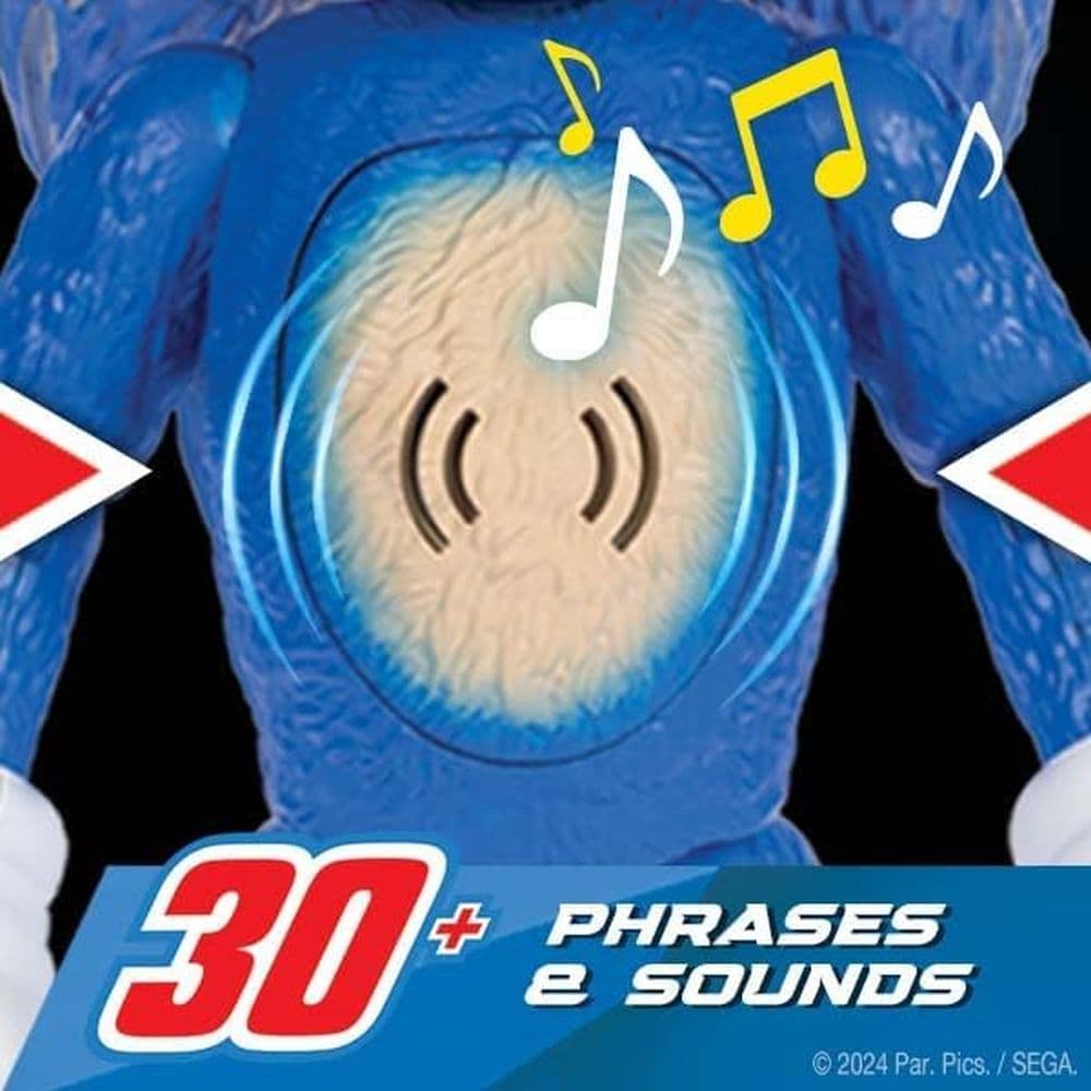 Sonic The Hedgehog 3 Ultimate Talking Sonic 12-Inch Figure Second Alternate Image