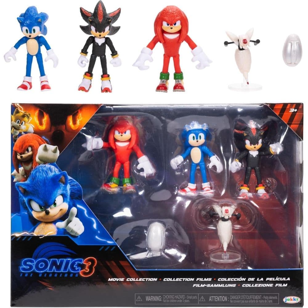 Sonic 3 Movie Action Figures 2.5 Inch Main Image