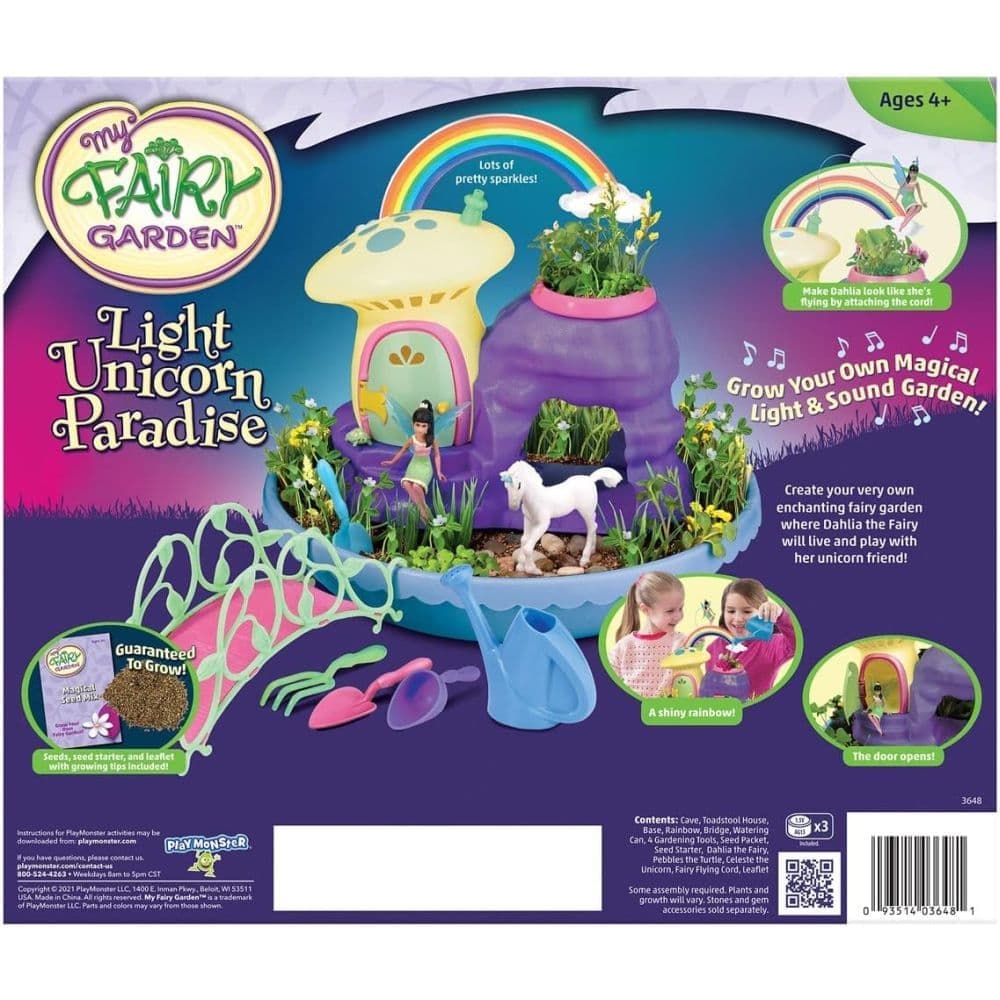 My Fairy Light Garden Magical Unicorn Playset Third Alternate Image