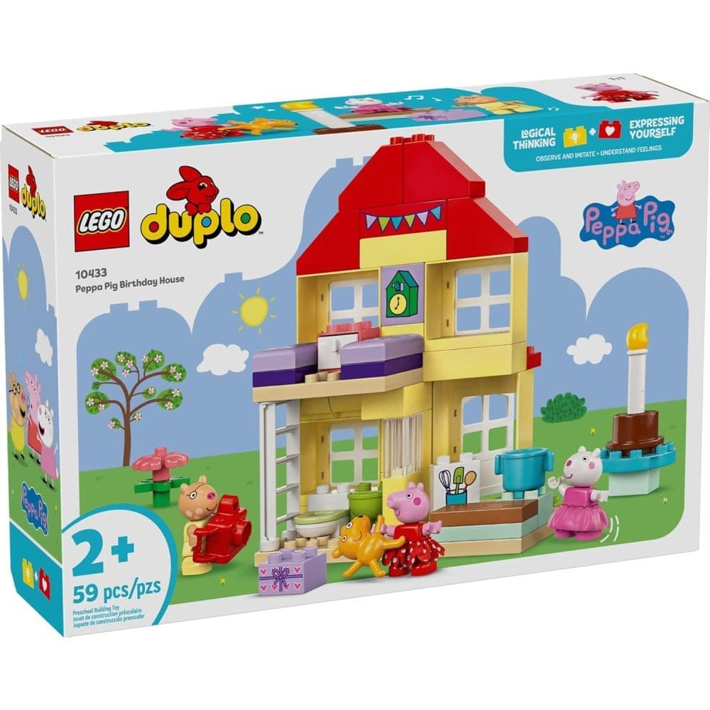 LEGO Duplo Peppa Pig Birthday House Playset Main Image